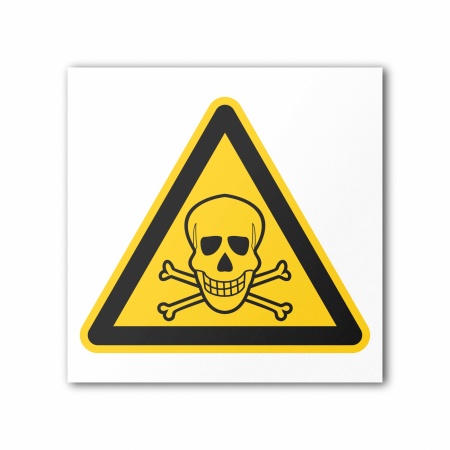 Знак W03 Опасно. Ядовитые вещества (W03T150150)