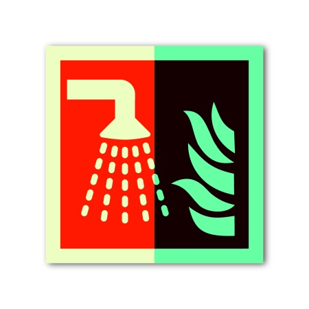 Знак ИМО «Устройство водораспыления»