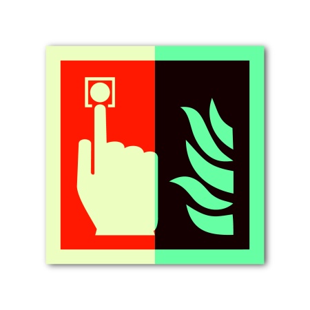 Знак ИМО «Извещатель пожарной тревоги»