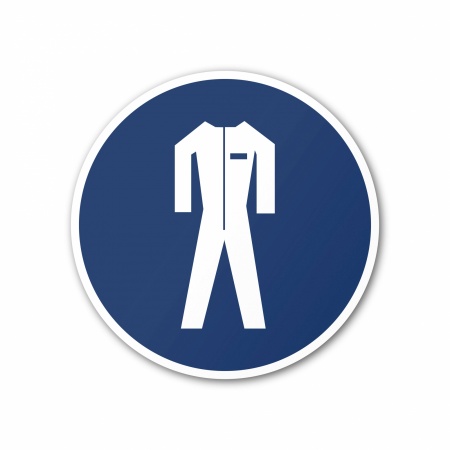 Знак M07 Работать в защитной одежде (M07TH200200)