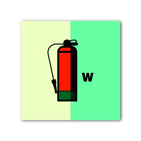 Знак ИМО «Огнетушитель для воды»