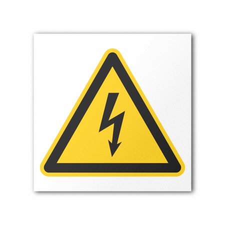 Знак W08 Опасность поражения электрическим током (W08M300300)