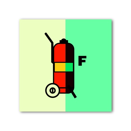 Знак ИМО «Передвижной огнетушитель для пены»