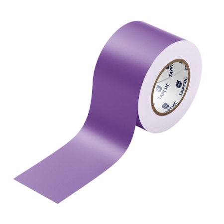 Лента самоклеящаяся маркировочная одноцветная фиолетовая