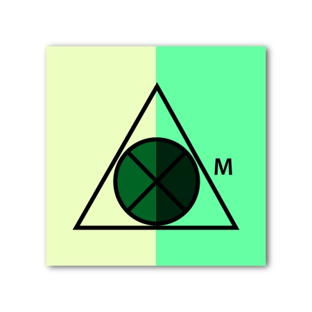 Знак ИМО «Дистанционное управление или отключение вентиляции для машинных помещений»