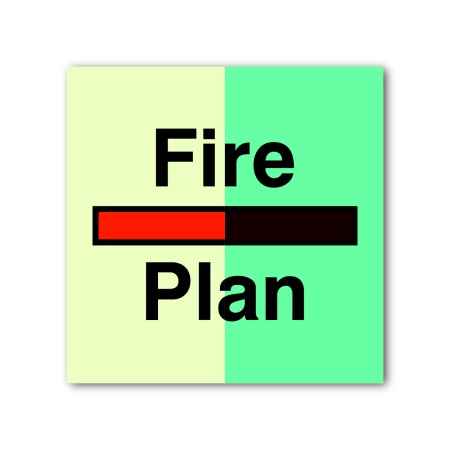 Знак ИМО «Пожарный план»