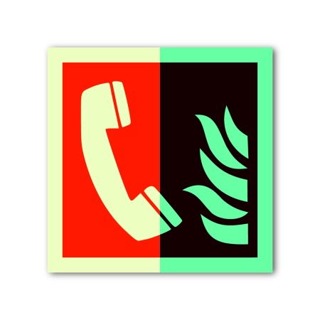 Знак ИМО «Пожарный телефон»